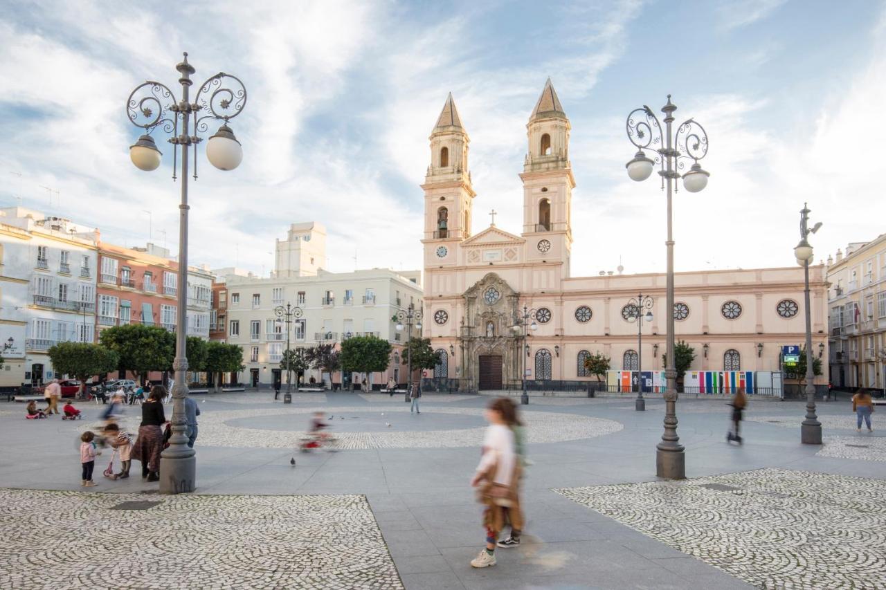 Apartamento Cadiz Centro Blue Window Luaran gambar